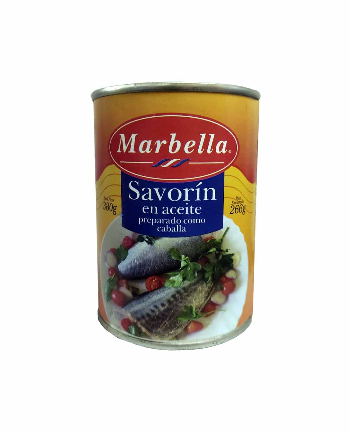 Savorin Marbella (Tipo Caballa)x 380 Gr